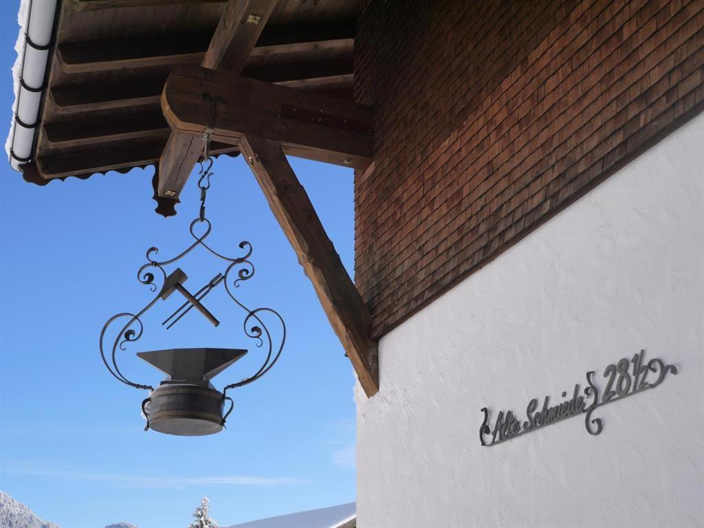 Appartamento Alte Schmiede Balderschwang Esterno foto