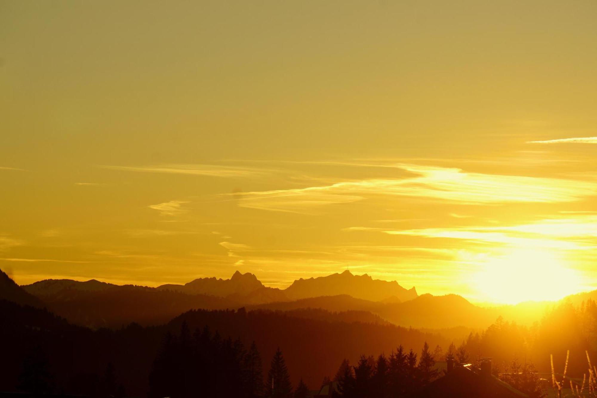 Appartamento Alte Schmiede Balderschwang Esterno foto